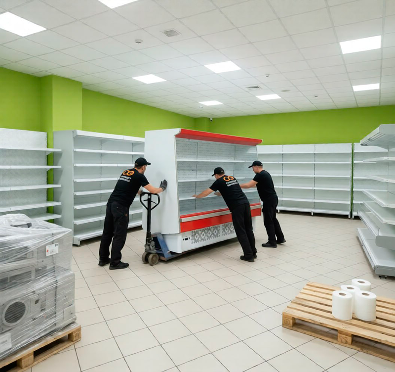 Переезд магазина в Кашине